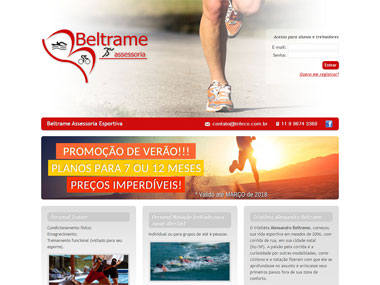 desenvolvimento site Beltrame Assessoria