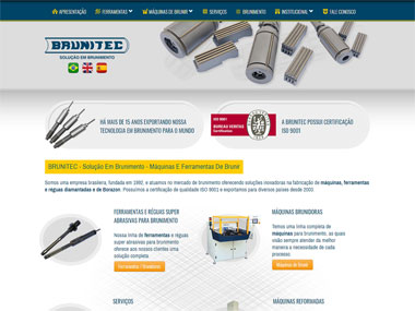 desenvolvimento site Brunitec