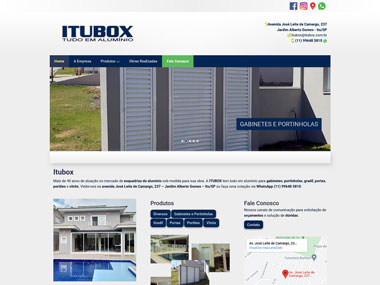 desenvolvimento novo site Itubox