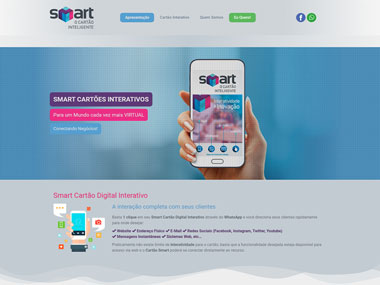 desenvolvimento site Smart Cartões